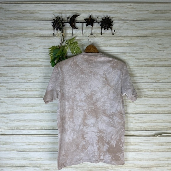 UO the mountain tan Tiedye little white dog Maltese tee - Picture 4 of 4